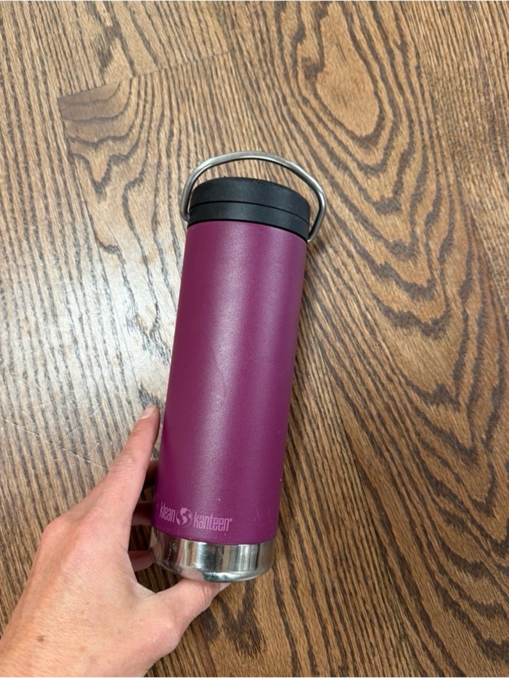 16oz Klean kanteen water bottle